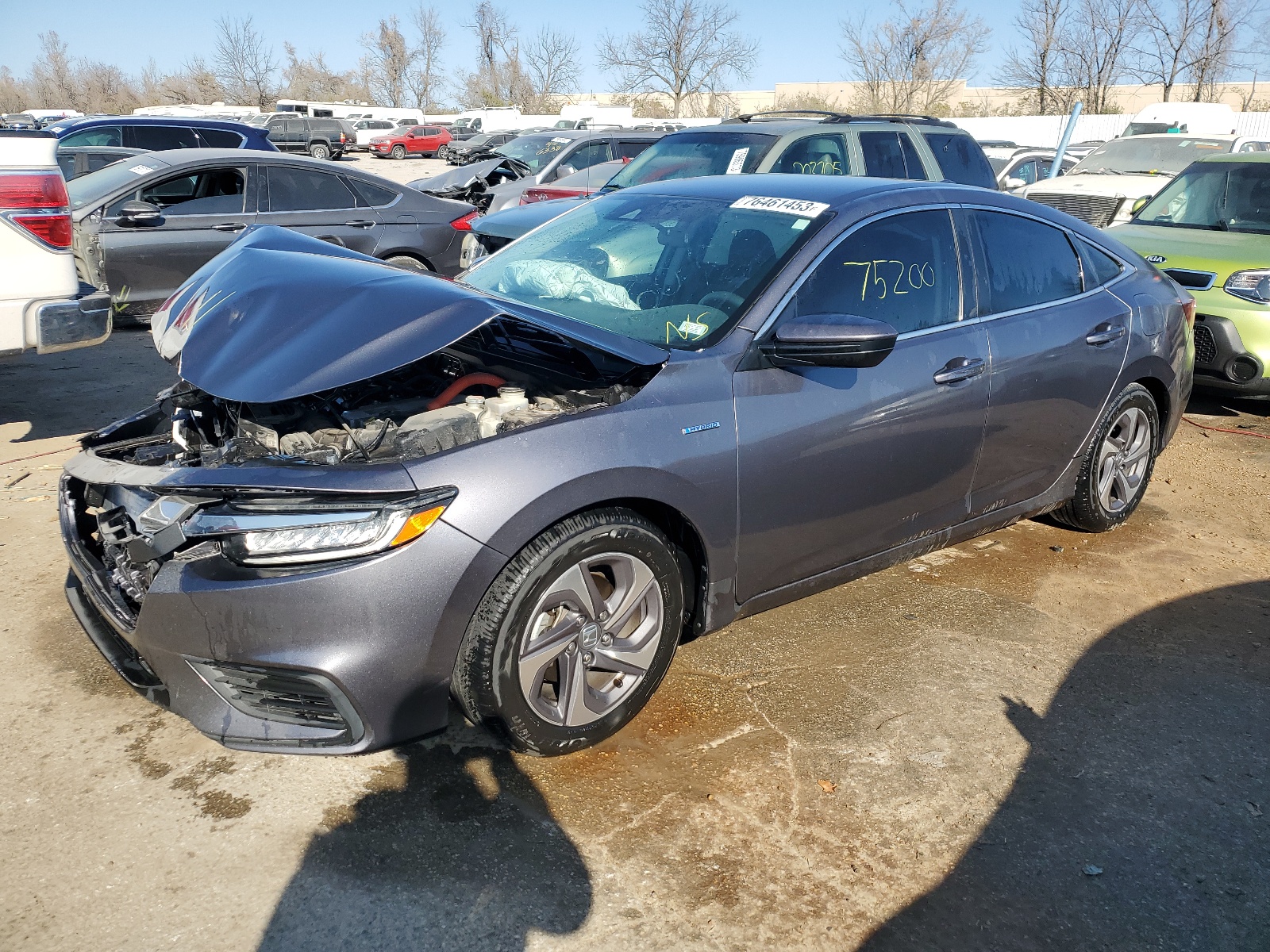 2019 Honda Insight Ex vin: 19XZE4F58KE023670