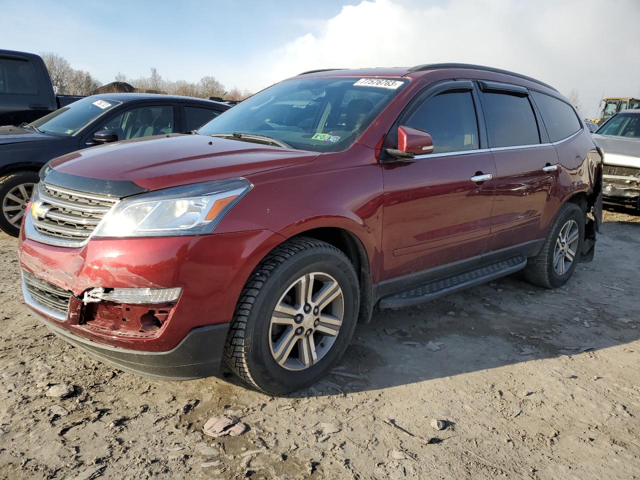 2015 Chevrolet Traverse Lt VIN: 1GNKVHKD9FJ123993 Lot: 77576763