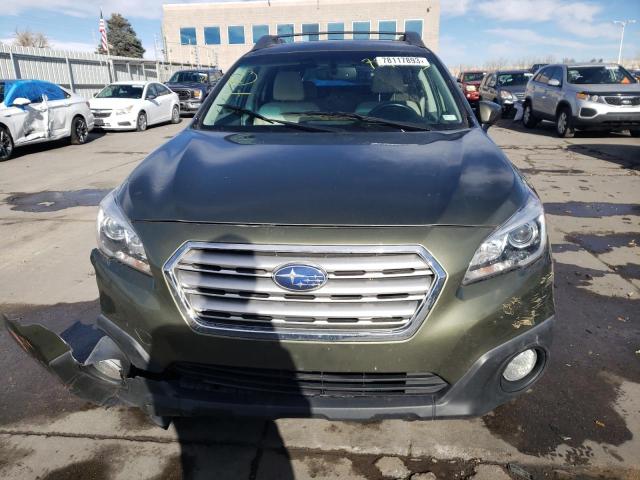  SUBARU OUTBACK 2015 Green