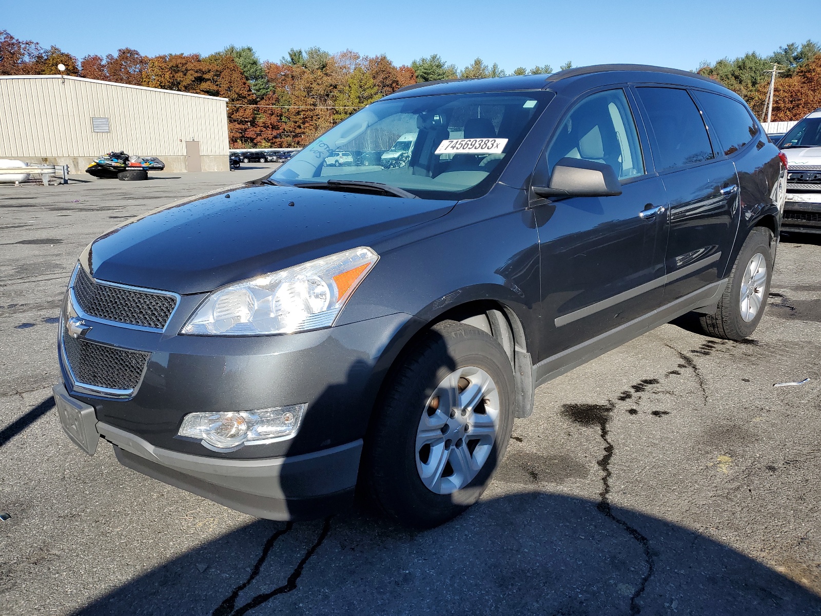 2012 Chevrolet Traverse Ls vin: 1GNKREED3CJ402950