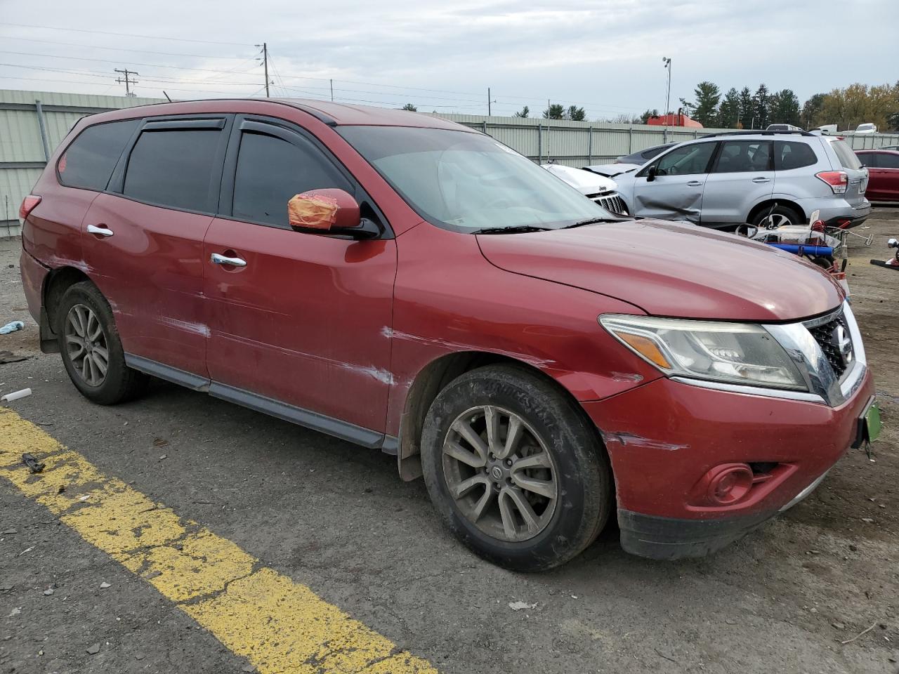 2014 Nissan Pathfinder S VIN: 5N1AR2MM2EC725541 Lot: 75369533