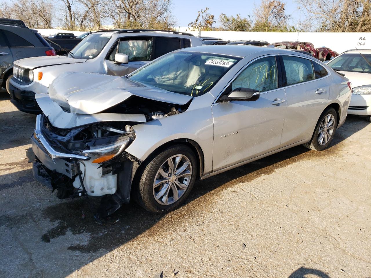 2019 Chevrolet Malibu Lt VIN: 1G1ZD5ST5KF135905 Lot: 74538393