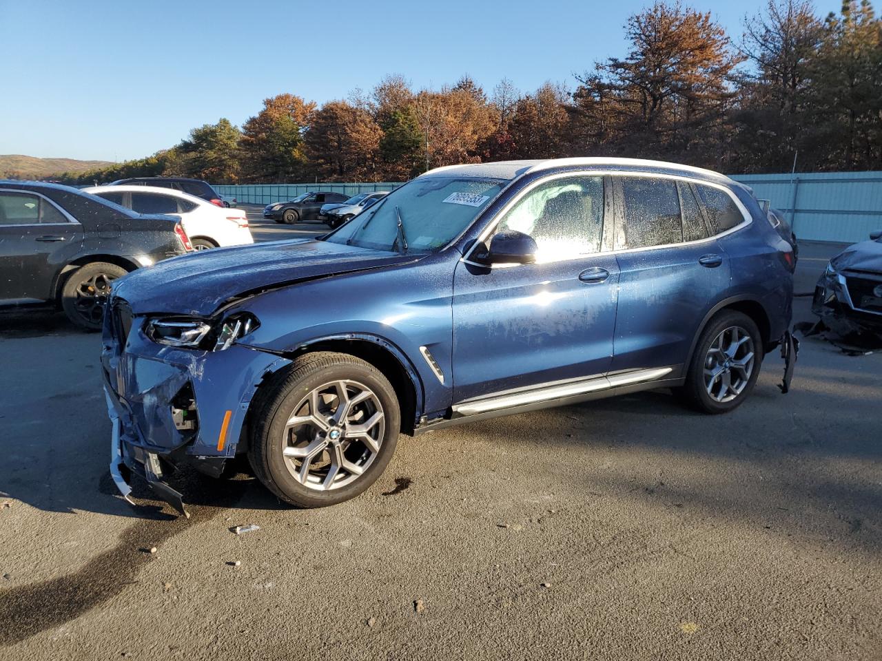 2022 BMW X3 xDrive30I VIN: 5UX53DP08N9N42037 Lot: 76095953