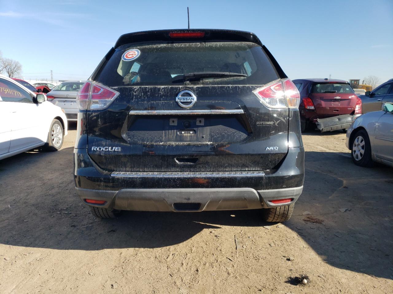 2016 Nissan Rogue S VIN: KNMAT2MVXGP662568 Lot: 76013333