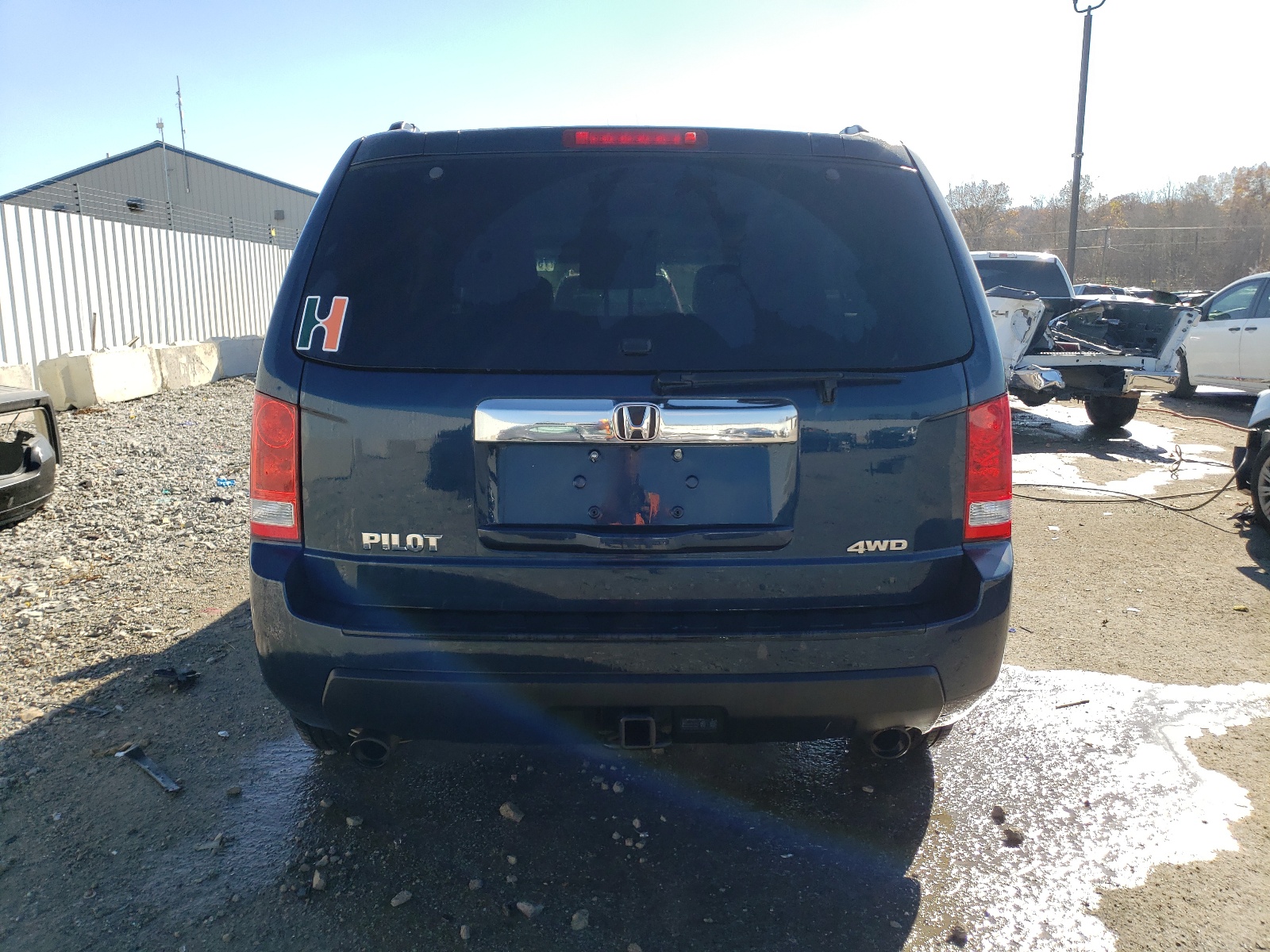 5FNYF4H55AB030042 2010 Honda Pilot Exl