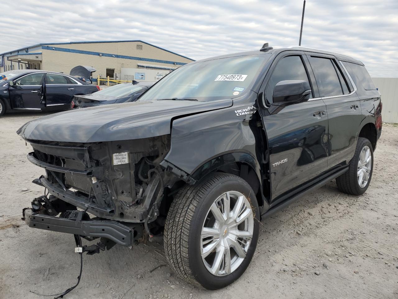 2021 Chevrolet Tahoe C1500 High Country VIN: 1GNSCTKL3MR183802 Lot: 77540973