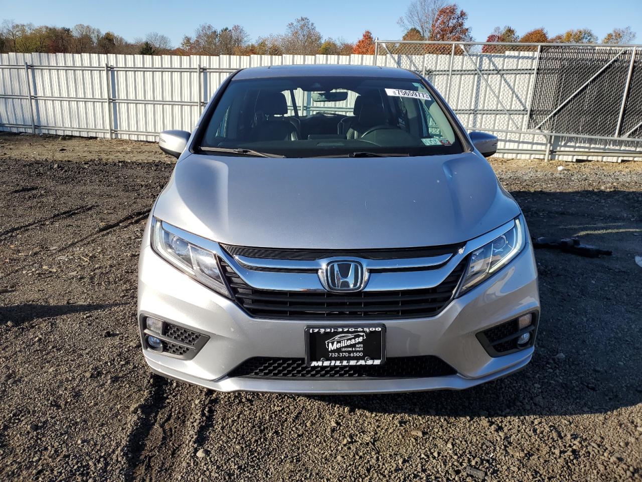 2019 Honda Odyssey Exl VIN: 5FNRL6H76KB125205 Lot: 75659773