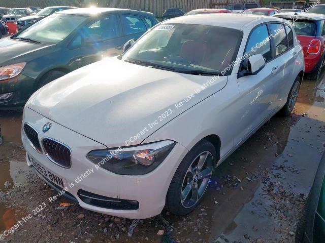 2013 BMW 116I SPORT for sale at Copart SANDY
