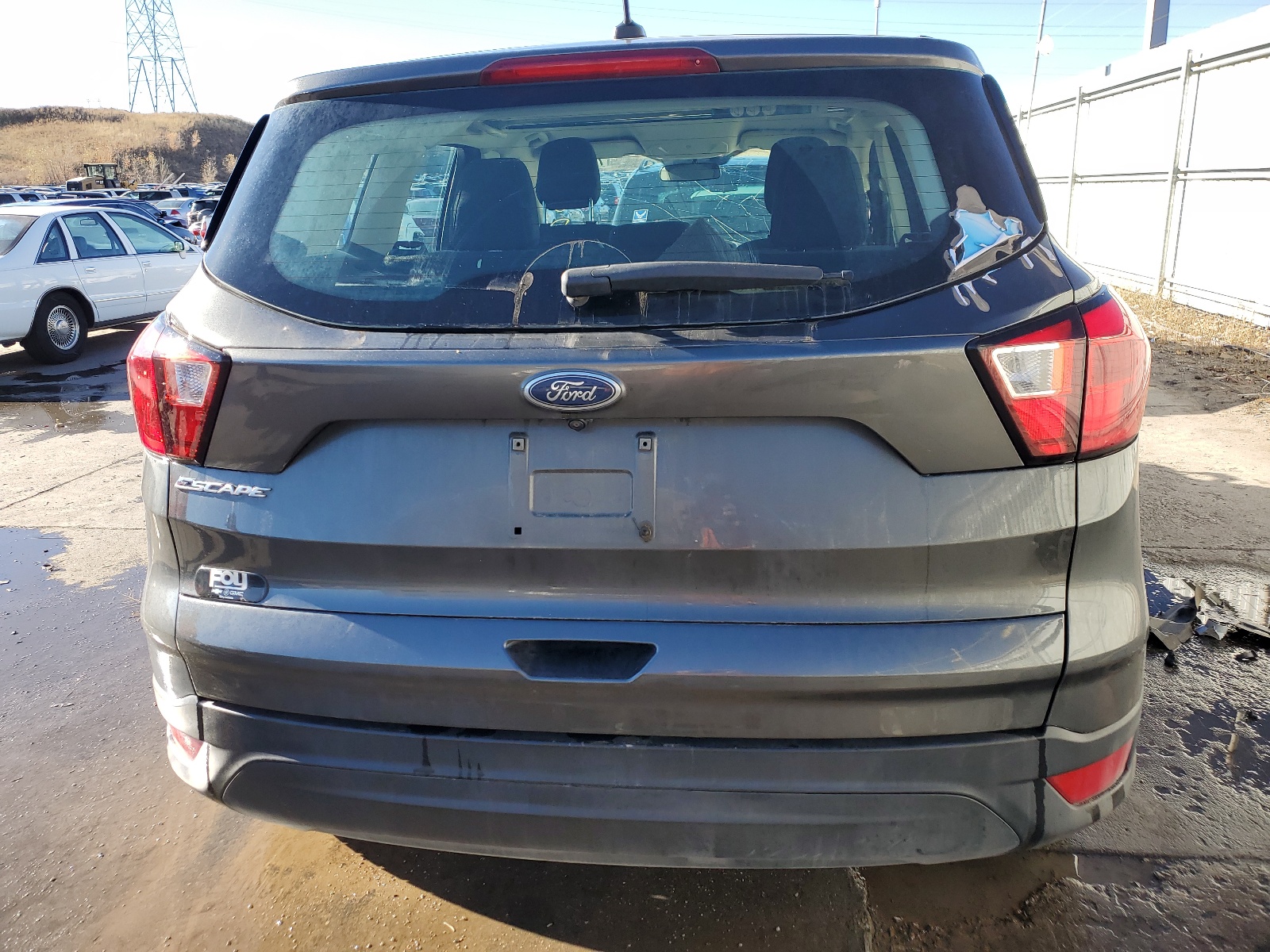 2019 Ford Escape S vin: 1FMCU0F79KUB98039