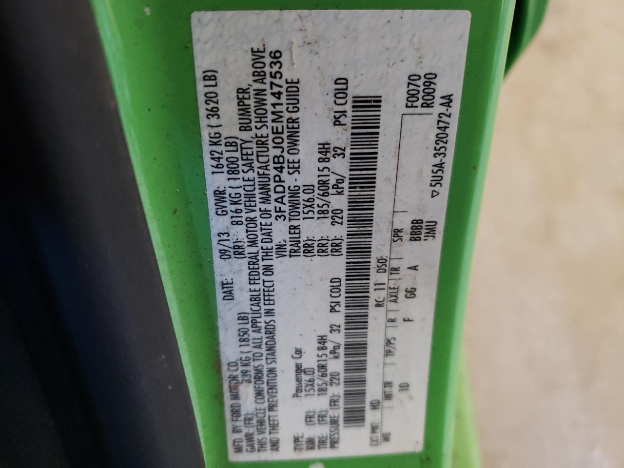 2014 Ford Fiesta - Image 12