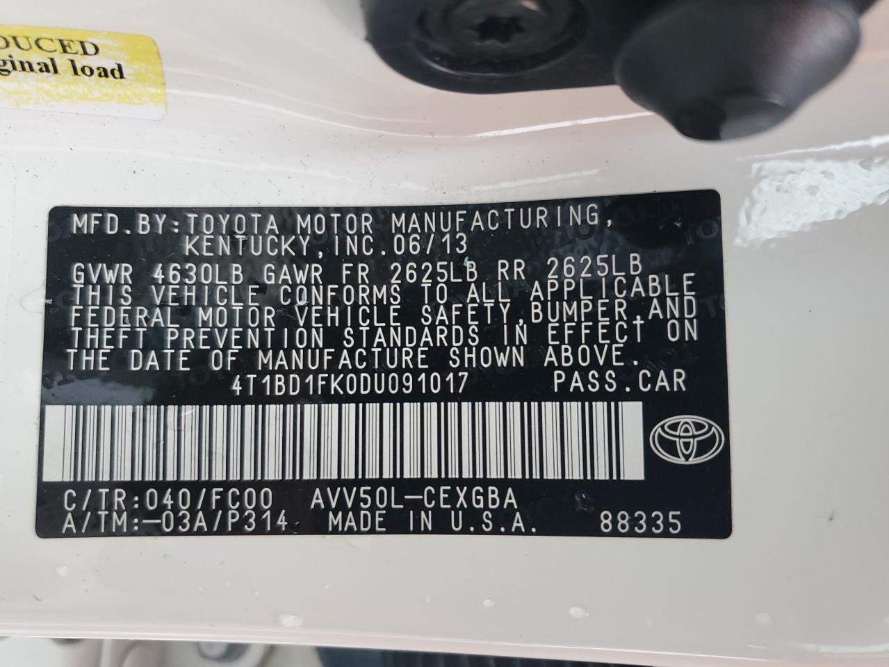 2013 Toyota Camry - Image 13