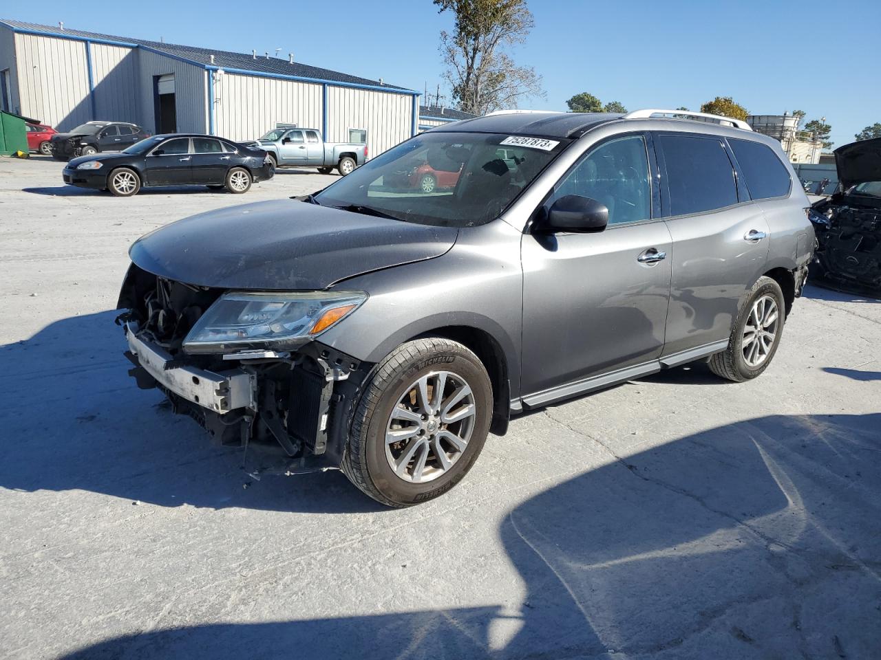 2015 Nissan Pathfinder S VIN: 5N1AR2MN5FC617120 Lot: 75287873