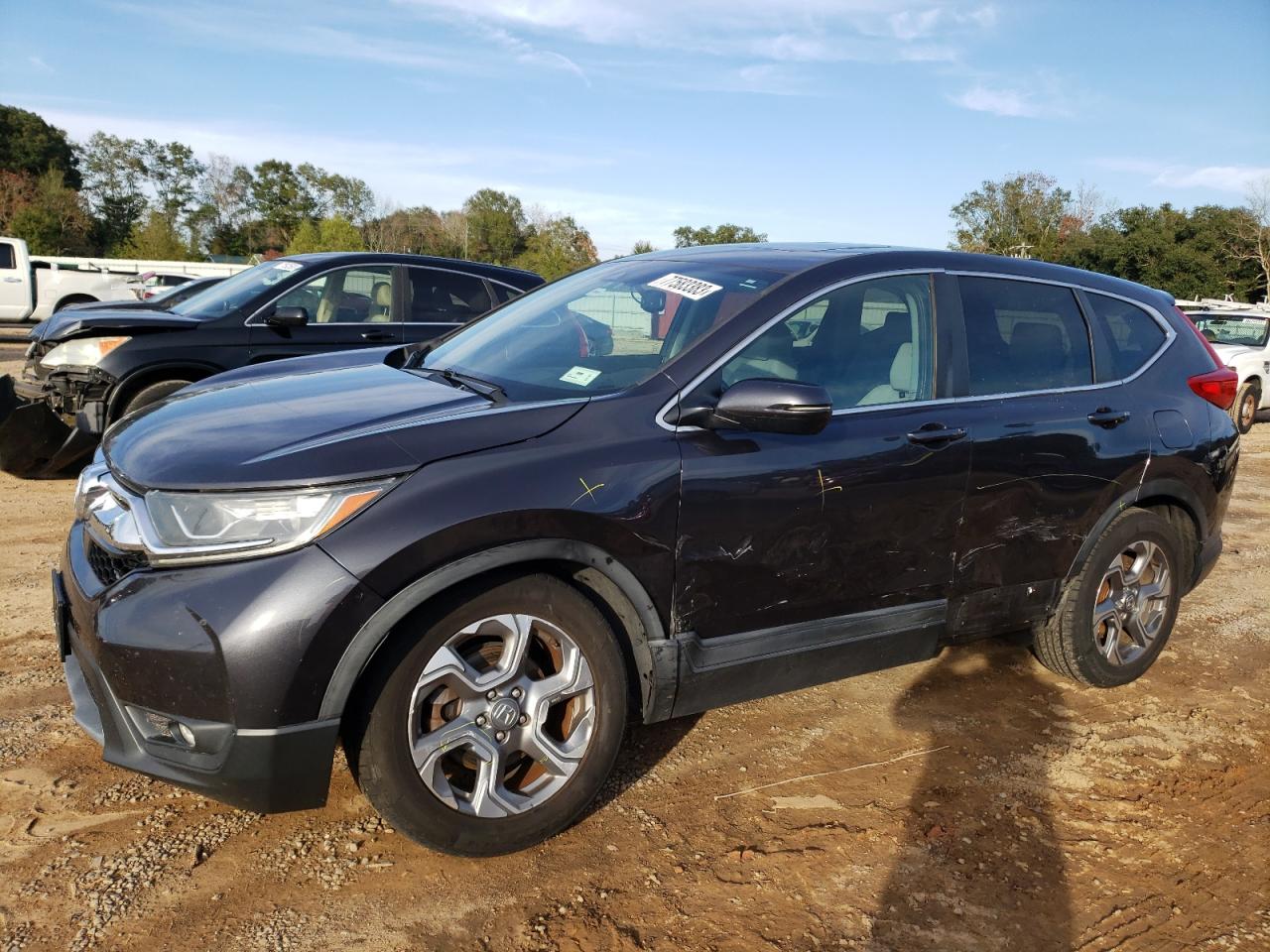 2017 Honda Cr-V Exl VIN: 2HKRW2H83HH636602 Lot: 77583383