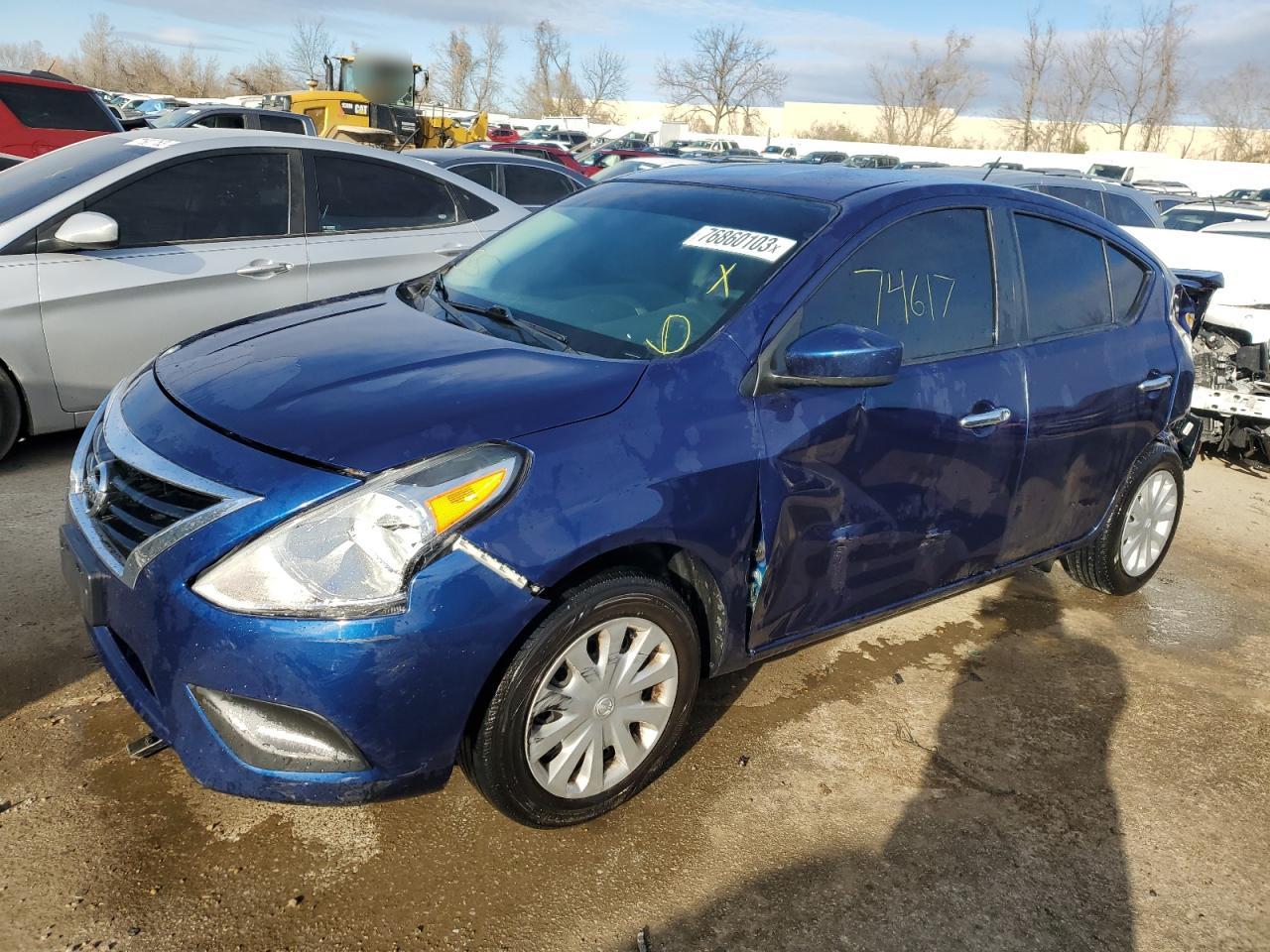 2019 Nissan Versa S VIN: 3N1CN7AP5KL879247 Lot: 76860103