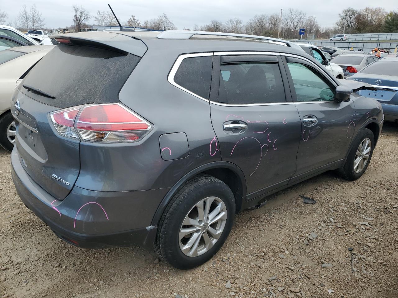 2016 Nissan Rogue S VIN: 5N1AT2MV8GC890541 Lot: 76716473