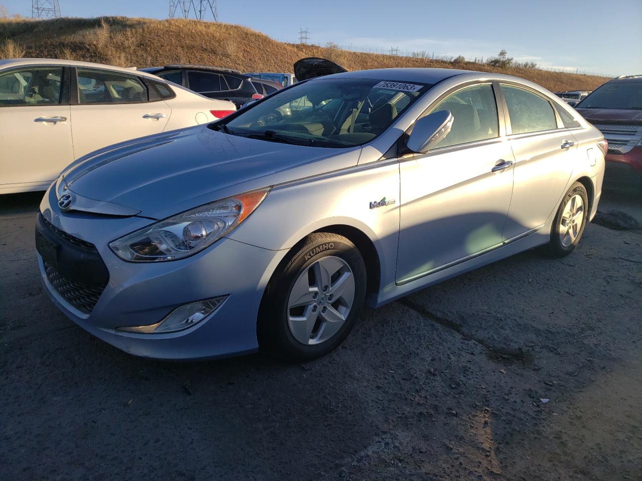 2012 Hyundai Sonata Hybrid VIN: KMHEC4A49CA042859 Lot: 76391063