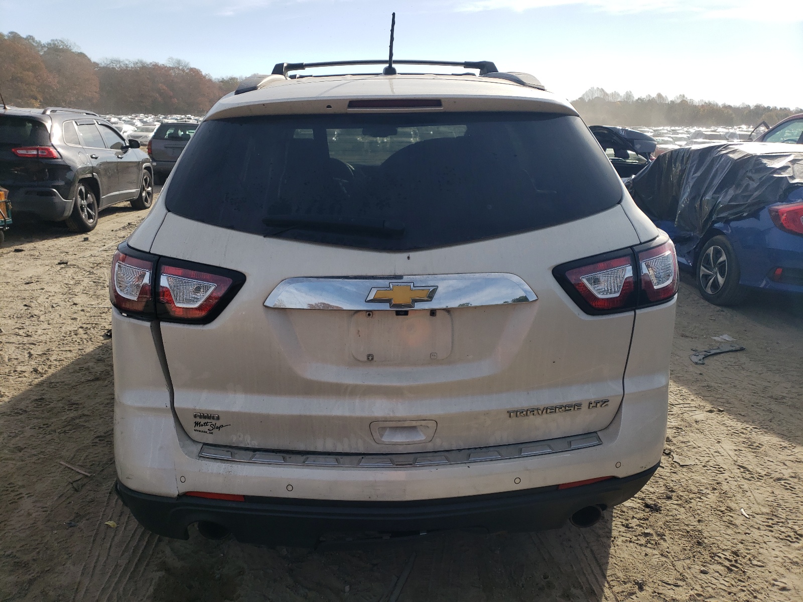 1GNKVJKD6FJ146302 2015 Chevrolet Traverse Ltz