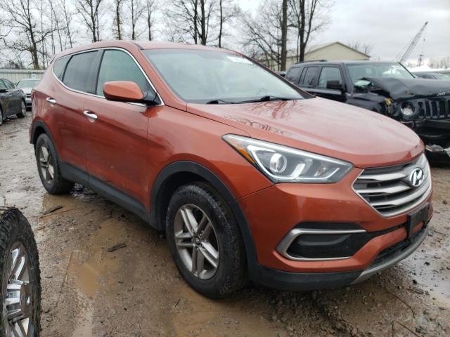 Паркетники HYUNDAI SANTA FE 2017 Оранжевый