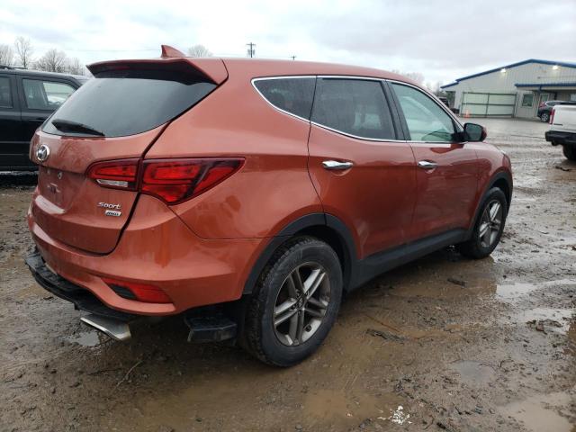 Паркетники HYUNDAI SANTA FE 2017 Оранжевый