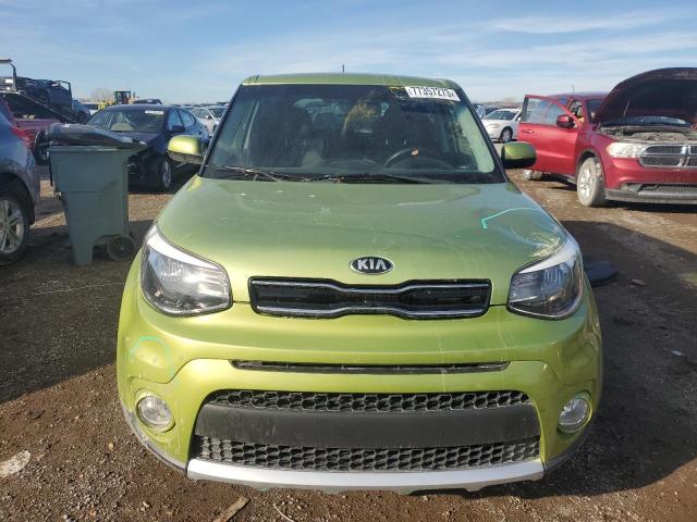  KIA SOUL 2017 Зеленый