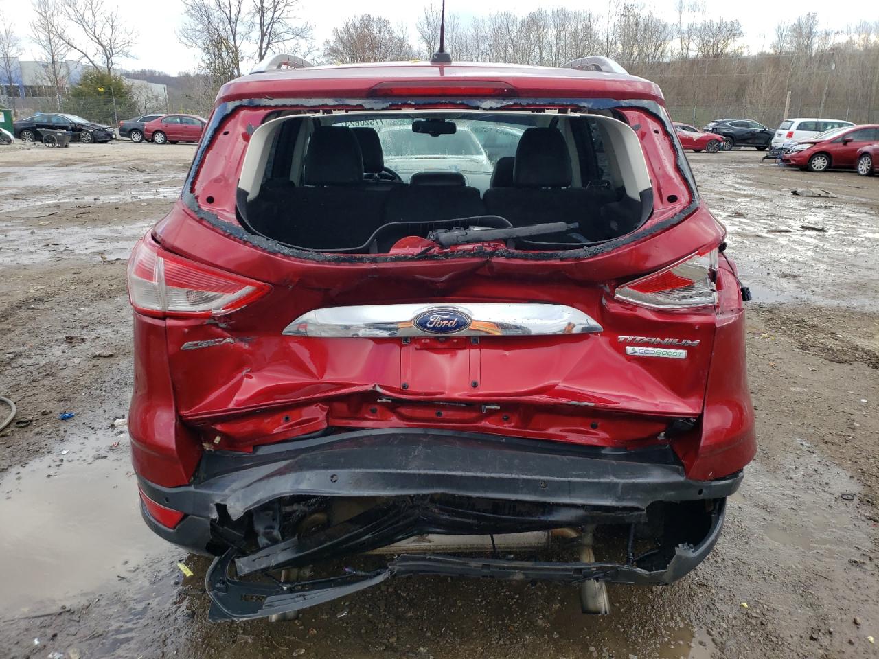 VIN 1FMCU0J96EUA66546 2014 FORD ESCAPE no.6