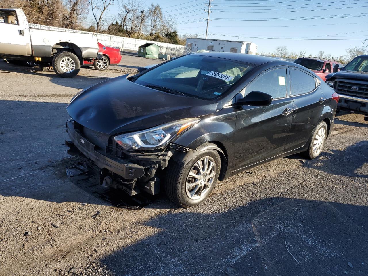 2016 Hyundai Elantra Se VIN: KMHDH4AE9GU642355 Lot: 78051253