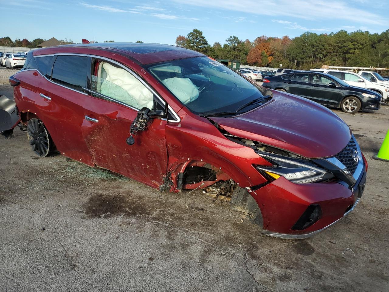 2023 Nissan Murano Sl VIN: 5N1AZ2CJ7PC130243 Lot: 77114373