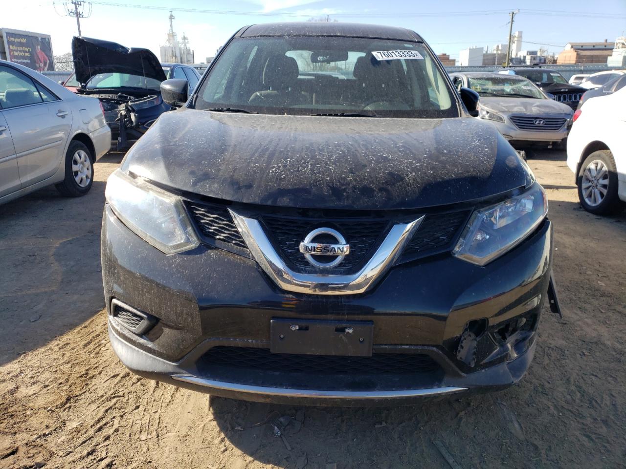 2016 Nissan Rogue S VIN: KNMAT2MVXGP662568 Lot: 76013333