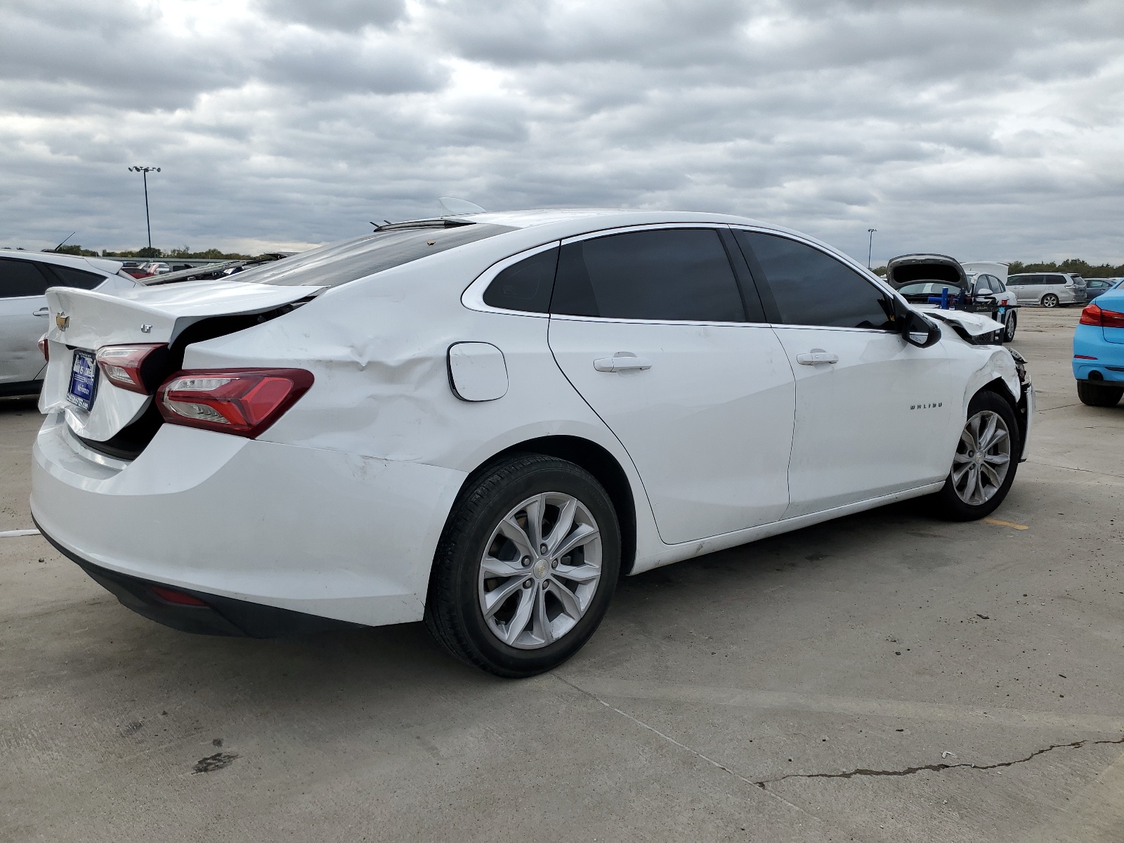 2020 Chevrolet Malibu Lt vin: 1G1ZD5ST6LF081239