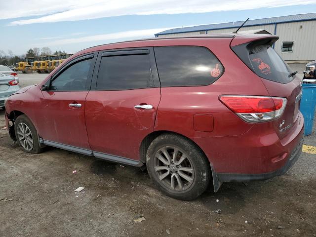  NISSAN PATHFINDER 2014 Red