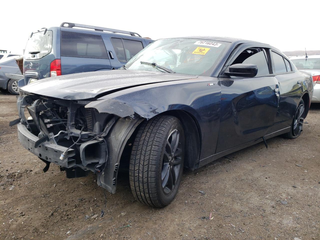 VIN 2C3CDXJGXKH542327 2019 DODGE CHARGER no.1