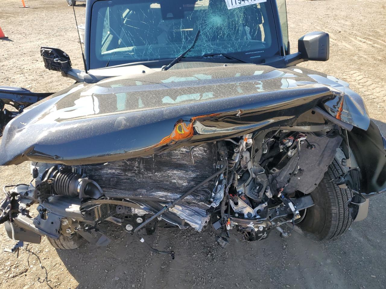 2023 Ford Bronco Base VIN: 1FMDE5AHXPLB25788 Lot: 77944103