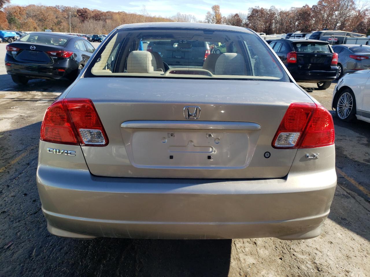 2005 Honda Civic Lx VIN: JHMES16525S004554 Lot: 75271243