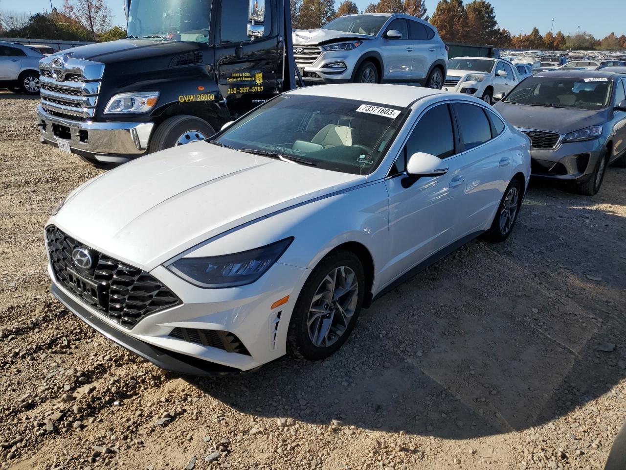 KMHL64JA9MA158570 2021 Hyundai Sonata Sel