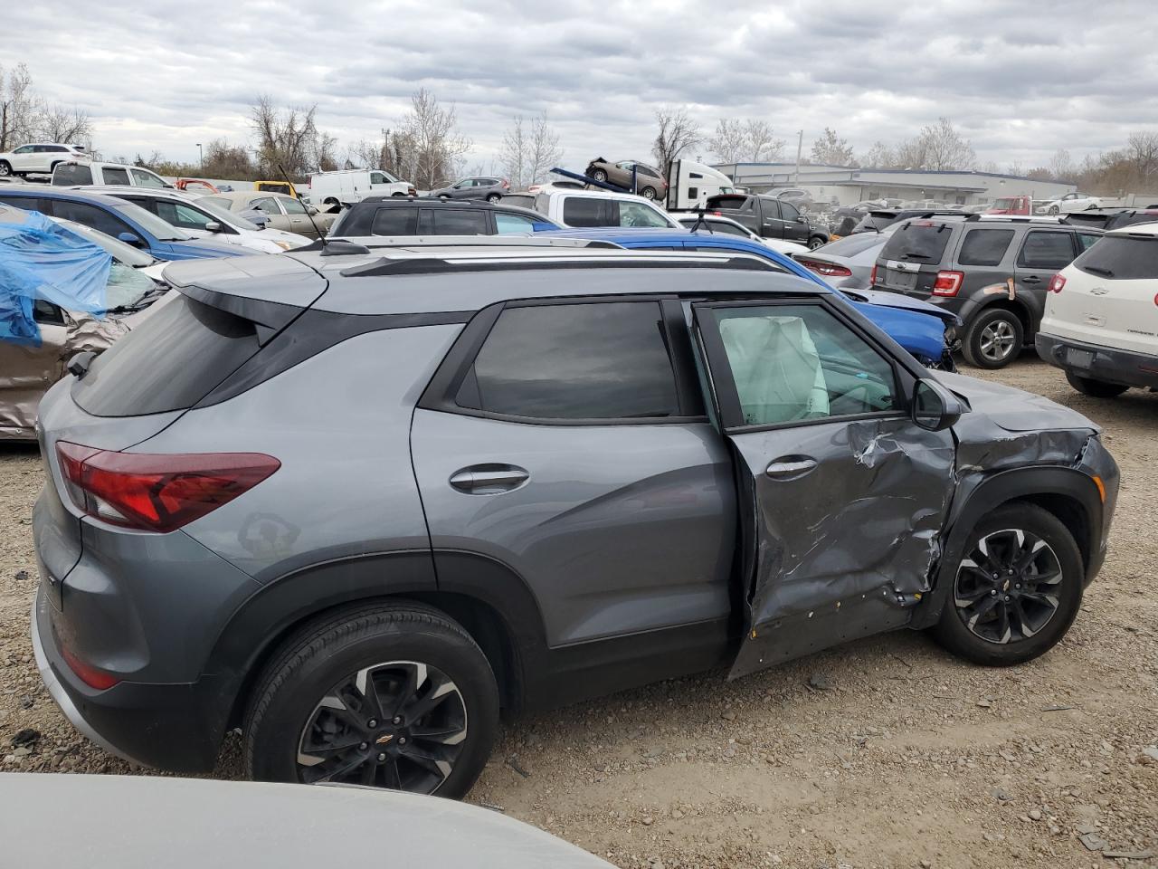 2021 Chevrolet Trailblazer Lt VIN: KL79MPSL5MB155310 Lot: 76095103