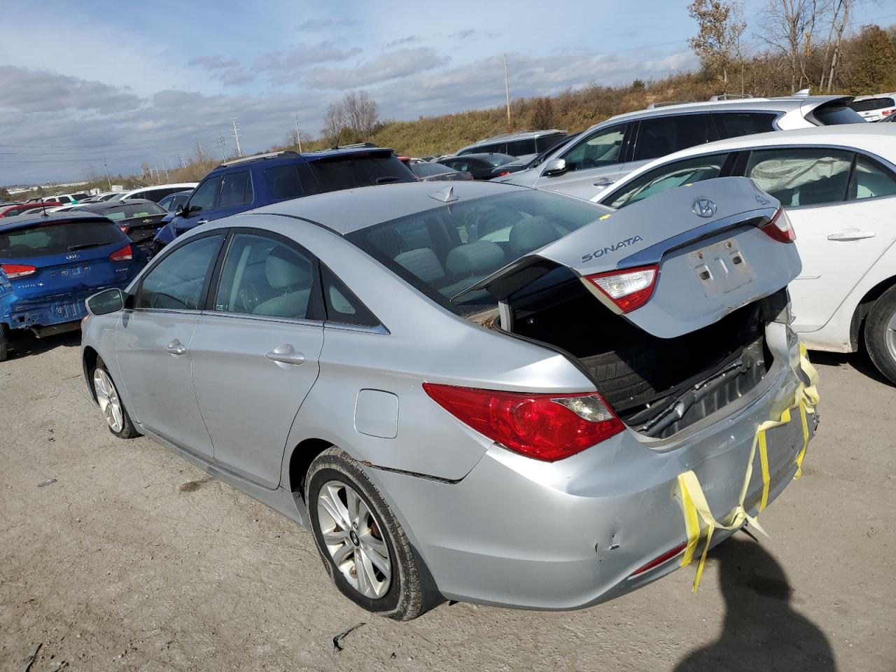 2013 Hyundai Sonata Gls VIN: 5NPEB4AC8DH599383 Lot: 74924253