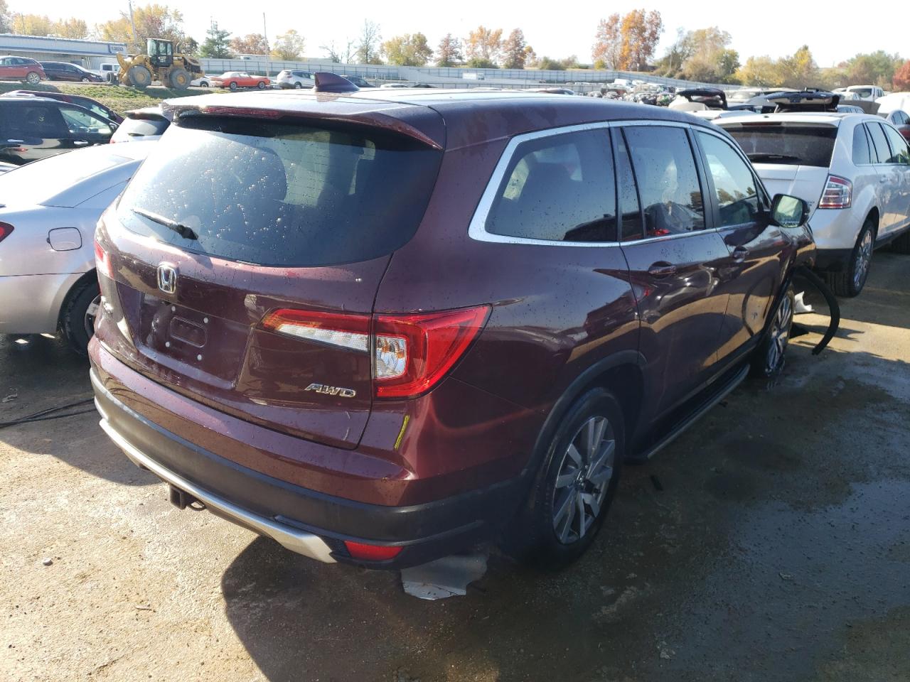 2019 Honda Pilot Exl VIN: 5FNYF6H55KB073941 Lot: 75310363