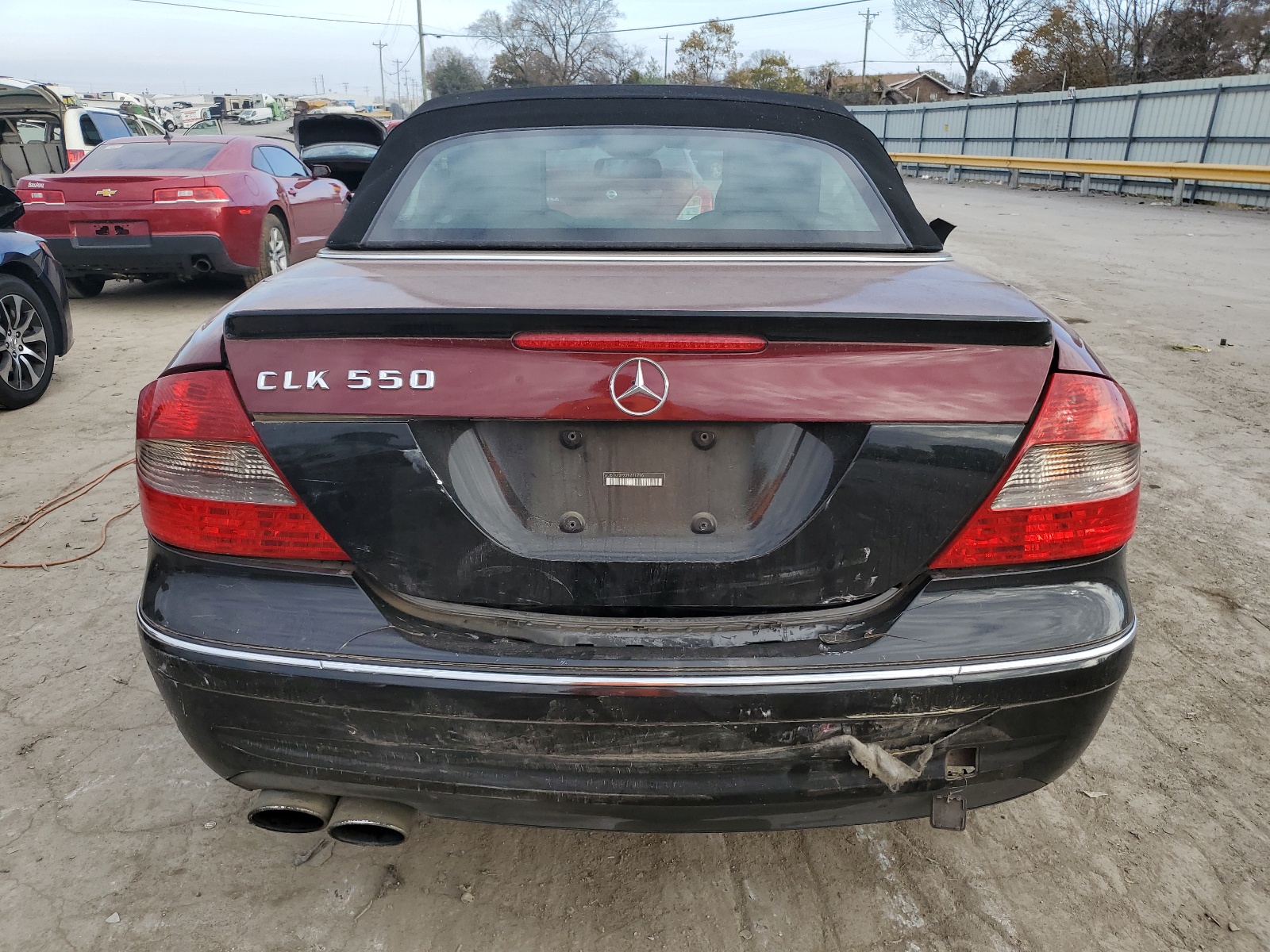 WDBTK72F77F221795 2007 Mercedes-Benz Clk 550