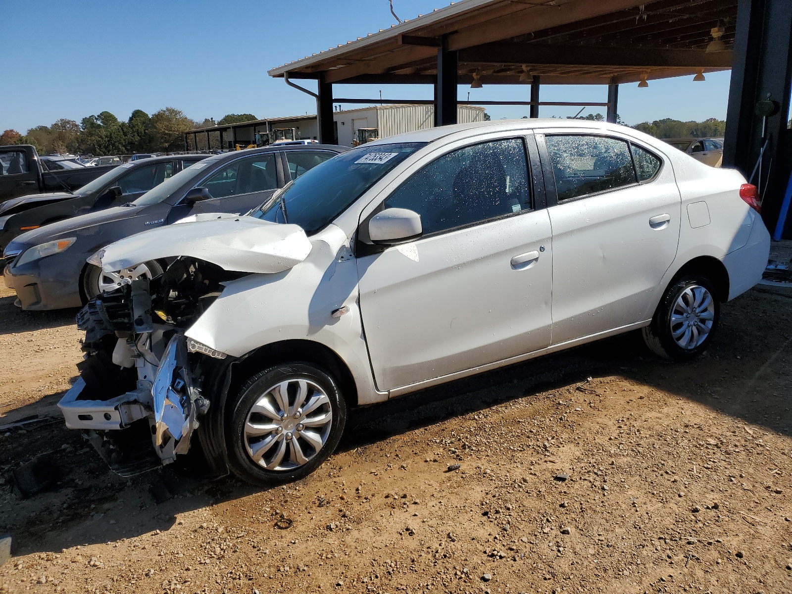 2018 Mitsubishi Mirage G4 Es vin: ML32F3FJ6JHF15554