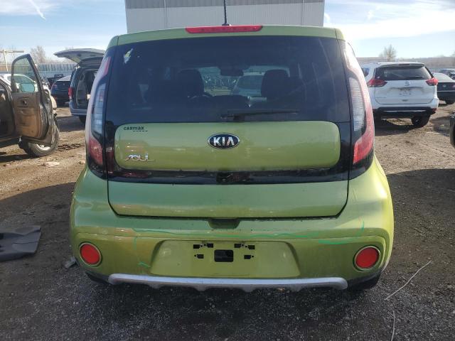  KIA SOUL 2017 Зелений