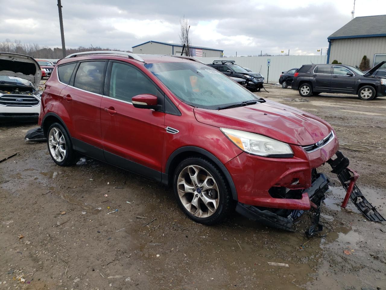 VIN 1FMCU0J96EUA66546 2014 FORD ESCAPE no.4