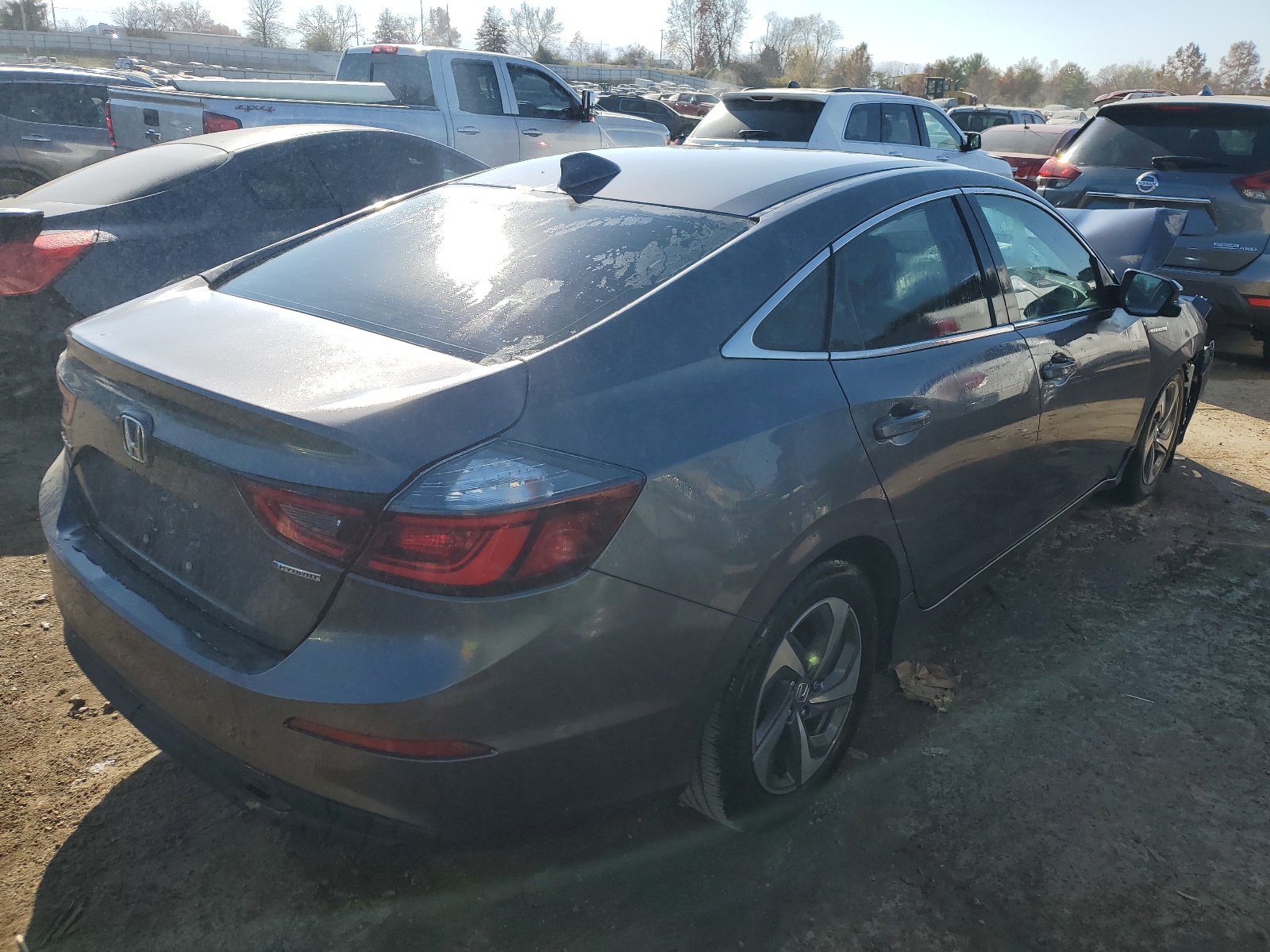 2019 Honda Insight Ex vin: 19XZE4F58KE023670