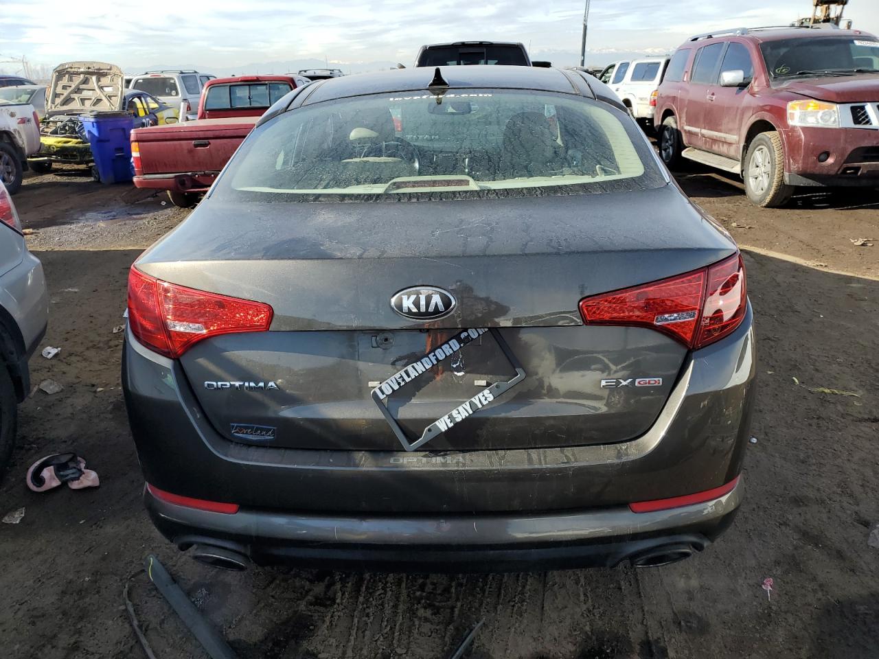 2013 Kia Optima Ex VIN: 5XXGN4A7XDG225419 Lot: 78344963