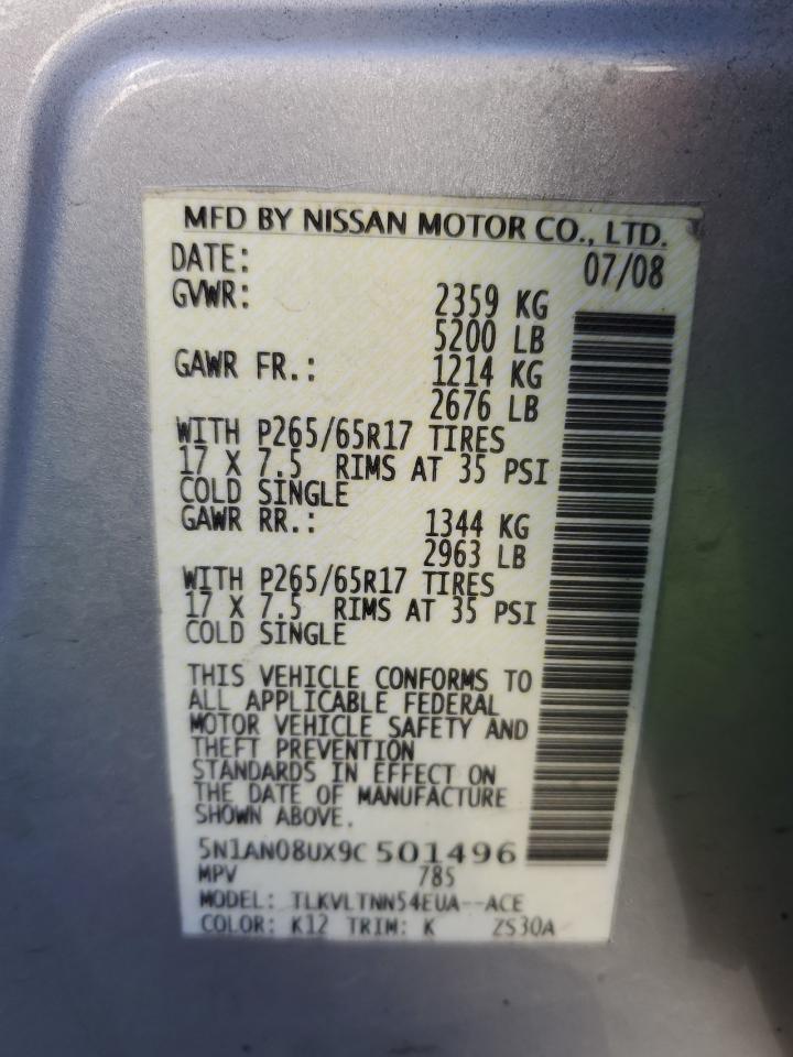 2009 Nissan XTerra - Image 12
