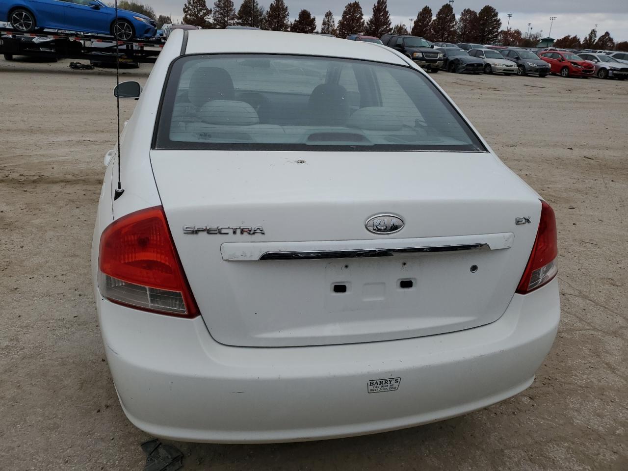 2008 Kia Spectra Ex VIN: KNAFE121585499963 Lot: 77143883