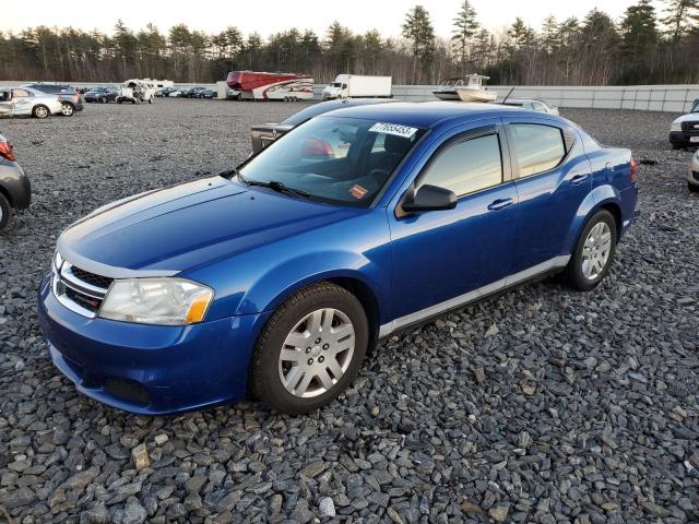 2012 Dodge Avenger Se продається в Windham, ME - Front End