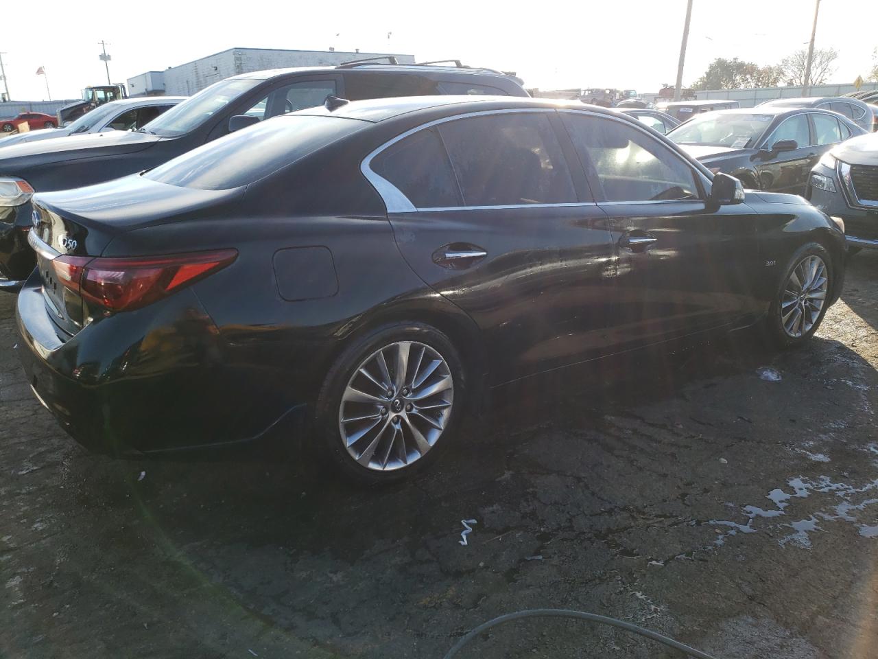 2018 Infiniti Q50 Luxe VIN: JN1EV7AR1JM431506 Lot: 74105333