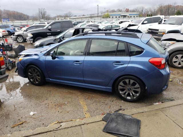  SUBARU IMPREZA 2015 Синий