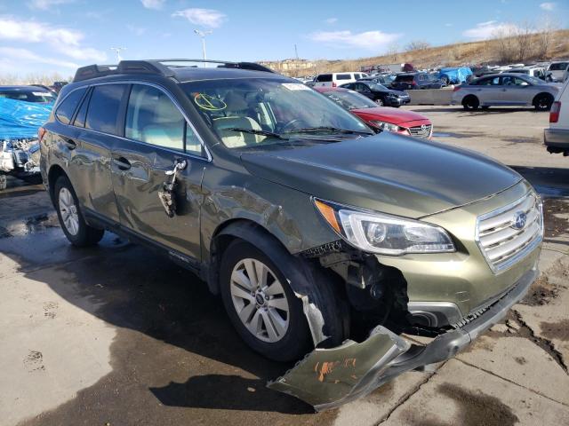  SUBARU OUTBACK 2015 Green