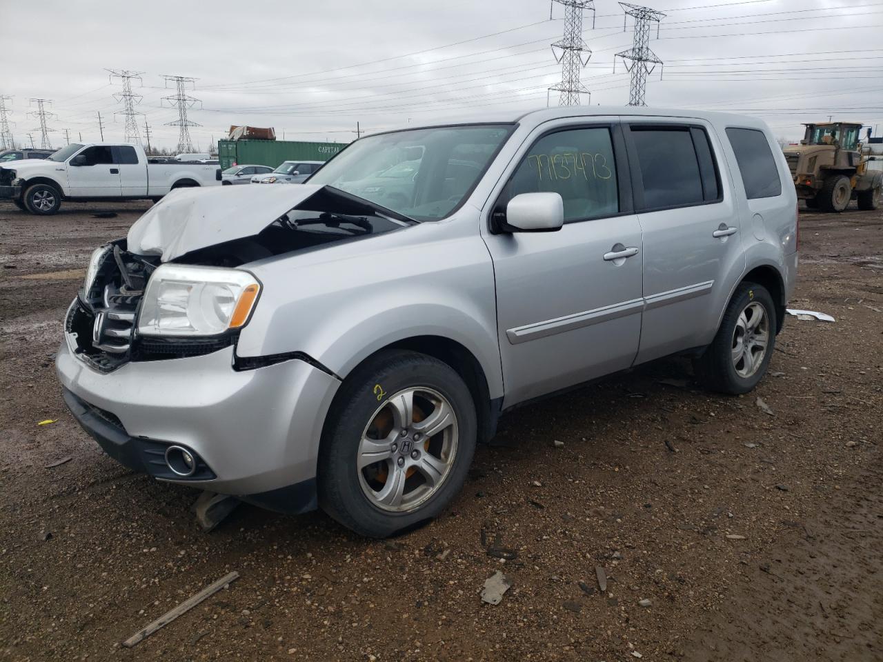 2013 Honda Pilot Ex VIN: 5FNYF4H49DB022991 Lot: 64352754